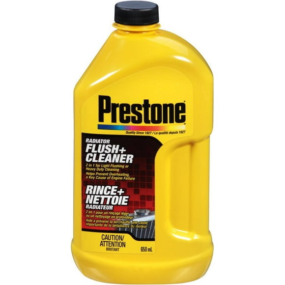 Prestone Radiator Flush And Cleaner, Heavy duty cleaning for cooling systems