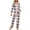 Pink-Black Plaid, variant on HEARTNICE Womens Flannel Pajama Set, Long Warm Pajamas Lightweight Pjs Set with Pockets,(Light Pink Plaid,L)
