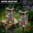 thumbnail image 5 of SEANATIVE Aesthetic Mushroom Cemetery Solar Lights for Grave Dad Daisy rave Lights Solar Powered Lights LED Flameless Candle Waterproof Memorial Cemetery Decorations Lights, 5 of 7