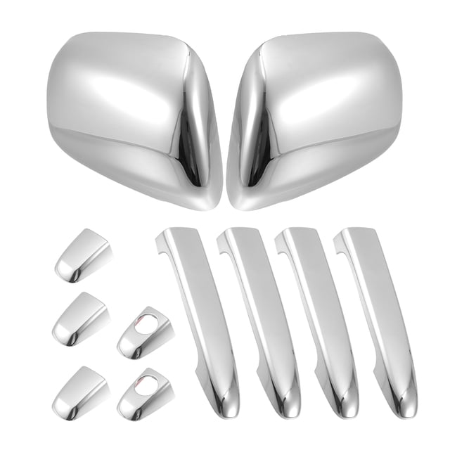 Cubierta de espejo cromado Unique Bargains para coche manija de puerta Toyota Tacoma 2005-2010