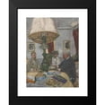 thumbnail image 2 of Édouard Vuillard 15x18 Black Modern Framed Museum Art Print Titled - Under the Large Lamp in Saint-Jacut (1909), 2 of 5