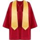 thumbnail image 2 of Graduation gown and cap set long tassels hats unisex propeller hat graduation outfit accessories costume for child, 2 of 3