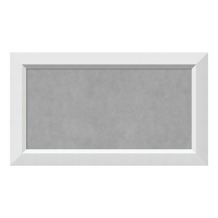 UPC: 0032231727890 | Amanti Art Dswblamb2816 Blanco 28  X 16  Framed Magnetic Board
