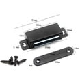 thumbnail image 1 of Magnetic Door Catch Strong Heavy Duty Cupboard Magnets Kitchen 40Kg Door Black, 1 of 9