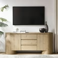 thumbnail image 1 of Modway Duval 71" Rounded Sideboard Storage Cabinet in Hickory Frost, 1 of 10