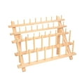 thumbnail image 4 of YUYUETIME Sewing Bobbin Rack Wooden Khaki For Adults In Craft Room 1Pack 15.7x11.8x6.2in, 4 of 8