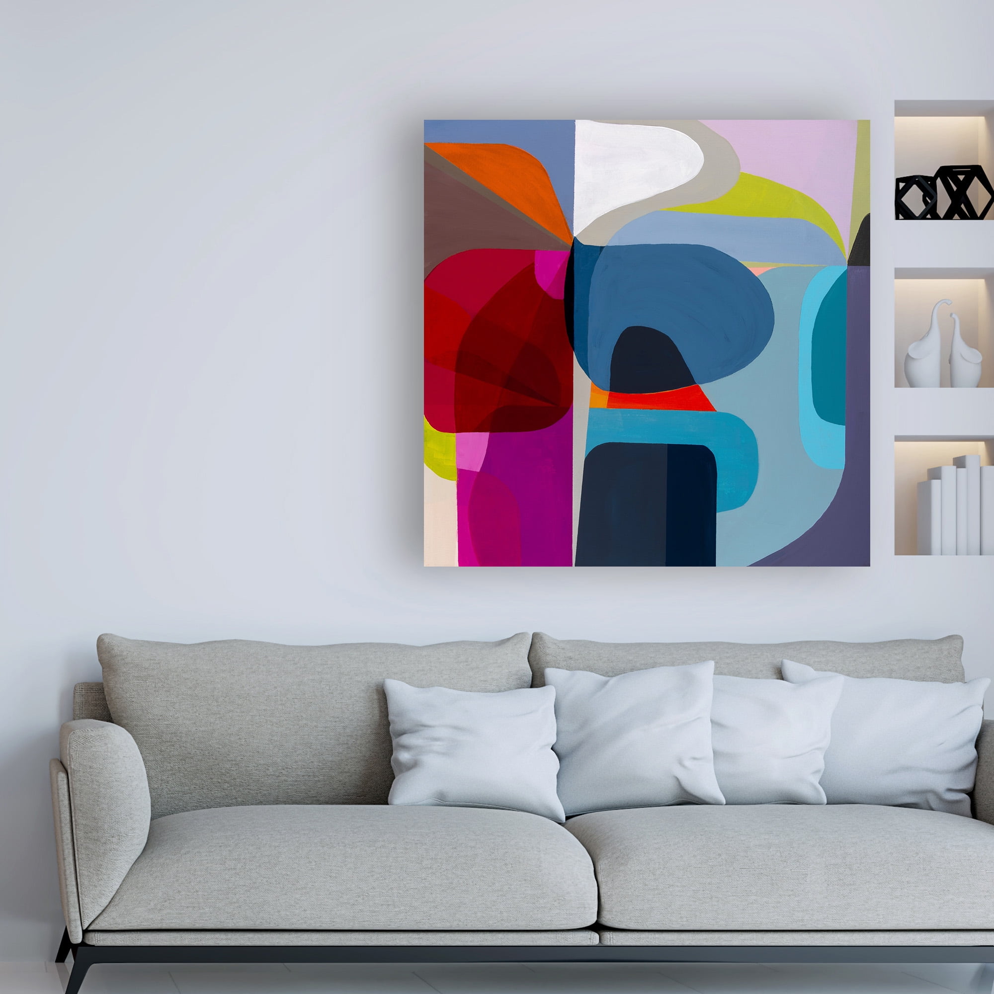 Trademark Fine Art 'Point of Entry' Canvas Art by Marion Gries