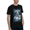 thumbnail image 2 of Bingfone Shark Men'S Loose Fit Short-Sleeve Pocket T-Shirt, 2 of 7