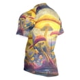 thumbnail image 3 of joogoo Magic Mushroom Forest Pattern Men's Cycling Jerseys Mountain Bike Short Sleeve Tops 2XL, 3 of 7