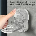 thumbnail image 5 of Gumesh Suction Cup Shower Organizer - No-Drill Wall Mount for Shampoo & Detergent Bathroom Storage, 5 of 8
