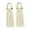 White, variant on balikha 2x Zipper Pulls Zip Puller Tag PU Leather Replacement Decorative Zipper Pull Tabs Zip Pulls for Luggage Bag Suitcase Purses Beige Yellow