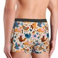 thumbnail image 5 of Disketp Cute Chickens Men'S Boxer Briefs,Soft And Breathable Cotton Underwear With Comfortflex Waistband, 5 of 8