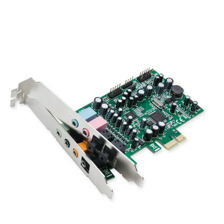 7.1 Surround Sound PCI-e Sound Card, S/PDIF In and (Best Pc Tuner Card)