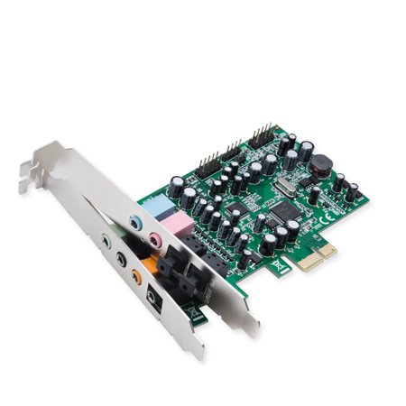 7.1 Surround Sound PCI-e Sound Card, S/PDIF In and