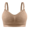 thumbnail image 1 of Sujetador de lactancia ajustable con hebilla superior, ropa interior inalámbrica, sujetador de lactancia push up antiflacidez para mujeres embarazadas con almohadilla para el pecho, 1 of 6