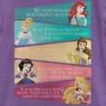 thumbnail image 2 of Girl's Disney Princess Advice  Graphic Tee Purple Berry Large, 2 of 4