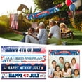 thumbnail image 4 of BNNG Large God Blesse America Banner Outdoor Independence Day Flag 120 X 20 Memorial National Day Yard Sign American Decorations 4th Of July Party Supplies Holiday Celebration Patriotic, 4 of 4