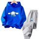 thumbnail image 3 of Conjunto de sudadera con capucha Cinnamoroll con dibujos animados para niños y niñas de 3 a 14 años, sudadera informal de calle kawaii, traje de camión deportivo para exteriores para niños, 3 of 5