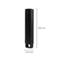 thumbnail image 4 of Bouteille Sèche Extérieur Scellée Étanche Étui à Pilules Portable Bouteille Sèche Réutilisable Camping Randonnée Contenant Briquet Porte-Clés Organisateur d'Urgence Noir, 4 of 9