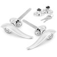 thumbnail image 3 of Car Handle, Exterior Door Handle, Door Lock Set Window Locking Handle Door Handle Fit for  3 Window Coupe 1932-1934 Car Maintenance Car Repair Auto Parts, 3 of 7