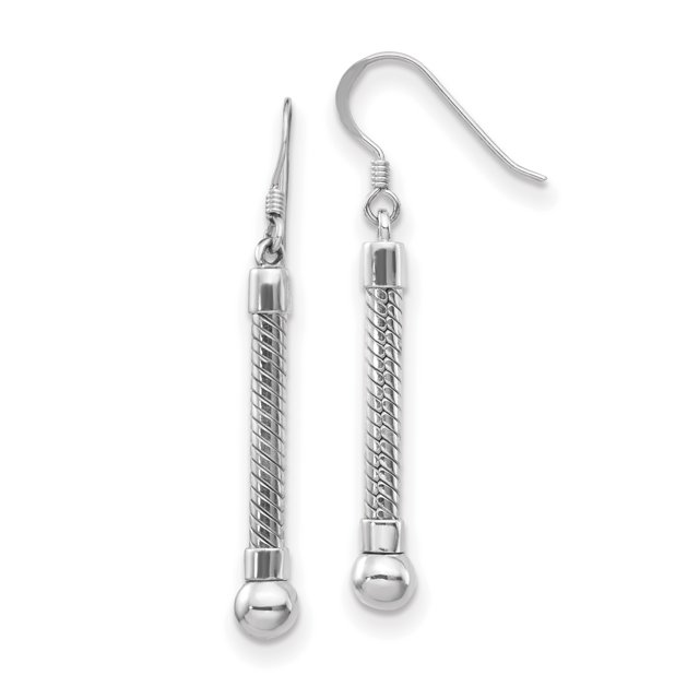 925 Sterling Silver Long Earrings Drop Dangle