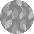 thumbnail image 1 of Ahgly Company Indoor Round Patterned Gray Cloud Gray Area Rugs, 3' Round, 1 of 6