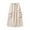 Khaki, variant on qolati Women's Elastic High Waist Cargo Skirt Gothic Elastic Waistband Half Skirt Work Dress Solid Drawstring Adjustable Length A-Line Midi Skirts