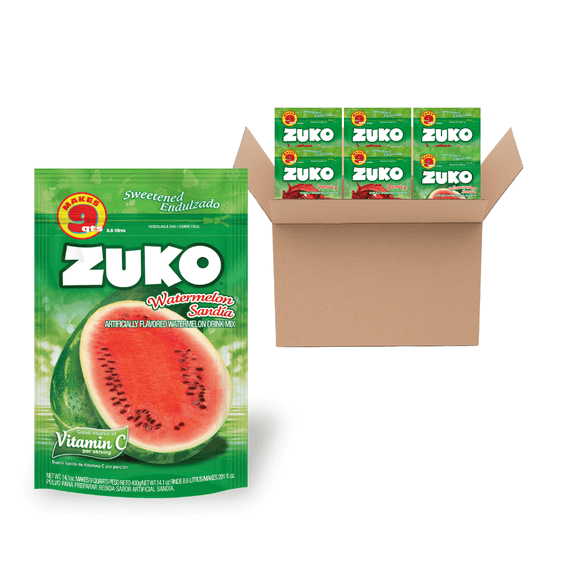 Zuko Watermelon Family, 14.1 oz Pack of 6
