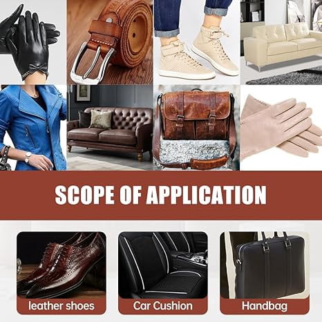 Leather & Furniture Repair Salve, 2025 New Leather Furniture Salve & Brush Set, Furniture Salve for Leather Wood (2 PCS)