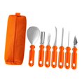 thumbnail image 4 of KLKCMS Halloween Pumpkin Carving Tools Kitchen Carving Tool Set for Art Crafts Kids 7pcs, 4 of 9