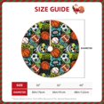 thumbnail image 2 of Haiem Balls Pattern Christmas Tree Skirt Merry Christmas Party Christmas Tree Decoration,New Year Decorations-30", 2 of 6