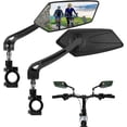 thumbnail image 1 of 2 Pieces Road Bike Mirrors 360 Degree Rotatable Electric Scooter Rear View Mirror Bicycle Mirrors Handlebar Fit for Mountain Bikes, Road Bikes, 1 of 5