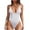White, variant on Elainilye Fashion Womens One Piece Swimsuit Sexy Print Swimwear with Padded Slim Swimsuits Bikini Beachwear,Red