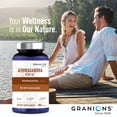 thumbnail image 6 of Granions KSM66 Ashwagandha Supplements - 1,050 mg, 5% Withanolides - Vegan Stress & Focus Support - 90 Capsules, 6 of 9