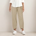 thumbnail image 2 of Women Loose Straight Summer Pants High Casual Waist Long Solid Women's Pants, 2 of 7
