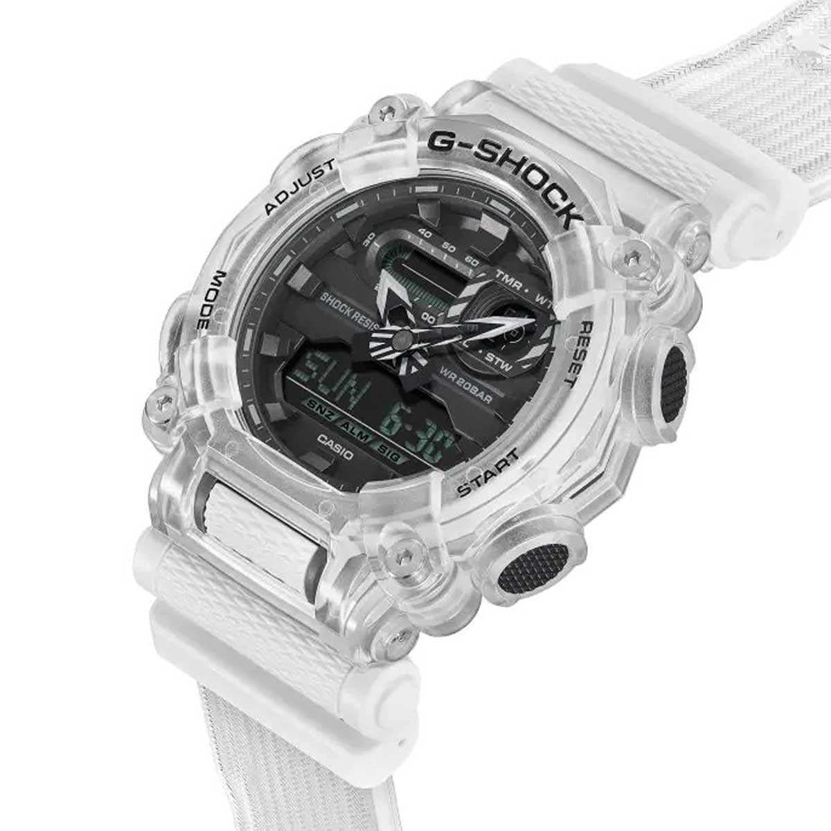 Casio Men's G-Shock GA-900 Series Black Dial Watch - GA-900SKL-7A