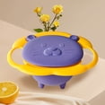 thumbnail image 4 of Ovzne Bowl Antioverflow For Children With Rotation 360 Lid Material Insurance Bowl Magical 360 Degree Rotation For Children On Clearance, 4 of 7