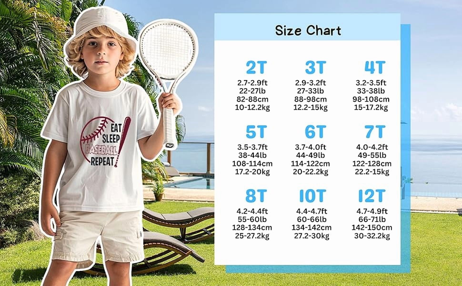 HILEELANG Toddler Boys T-Shirts 3-Pack, 100% Cotton photo 7