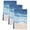 Navy Blue, variant on Navy Blue Coastal Kitchen Towels Set of 4, Waves Summer Beach Ocean Sea Absorbent Dish Towels for Kitchen, Microfiber Hand Towel, Quick Drying Tea Towel for Cleaning Decorative Dishcloths
