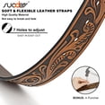 thumbnail image 6 of SUOSDEY Western Belt Strap for Men Women,Cowboy Cowgirl Engraved Embossed Leather Belt for Jeans(without Buckle), 6 of 7