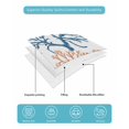 thumbnail image 5 of Quilts Full Size, Ocean Coral Soft Comforter Bedding Set for Bed, Coastal Orange Blue Green Nature Abstract Lightweight Quilted Bedspread with Pillow Cover(2 Pieces) for All Season, 78x90 Inch, 5 of 6