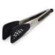 thumbnail image 1 of OXO Good Grips Pinzas Flexibles de Silicona Inoxidable Negro, 1 of 5