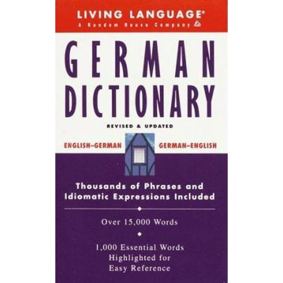 Pre-Owned Basic German Dictionary (LL(R) Complete Basic Courses) (Unknown) 0609803018 9780609803011