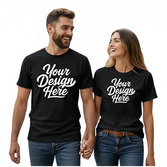 Custom Printed T Shirt Add Your Image Text Logo Personalized Casual Cotton Top