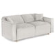 thumbnail image 4 of Sofá Cama Makora Abbot Gris Claro Lino Memory Foam Respaldo con Reclinable de 3 Posiciones, 4 of 8
