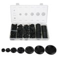 thumbnail image 1 of 170 piece rubber cable ring firewall hole plug set, wire gasket, car SUV set-, 1 of 4