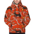 thumbnail image 4 of Hoodies for Men - Cartoon Cute Horse Black Long Sleeve Comfrt Men'S Fashion Hoodies & Sweatshirts, Sweatshirts for Men Hoodies Pullover Clothing Clothes with Pouch, 4 of 7