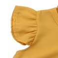 thumbnail image 5 of Filles Enfant Jaune Top + Floral Mini Jupe d'Été Tenue Décontractée, 5 of 5
