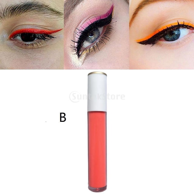 Delineador de Ojos , Delineador de Ojos de Maquillaje profesion, Fácil de Colore, Suave pa Cosplay, de Halloween, Mujeres, Niñas - B B Yinane Delineadores de ojos líquidos para ojos