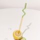 thumbnail image 4 of vidrio reutilizable Pajas de beber de vidrio largo para picnic Restaurante Fiesta y amarillo Colco Pajitas de beber, 4 of 8